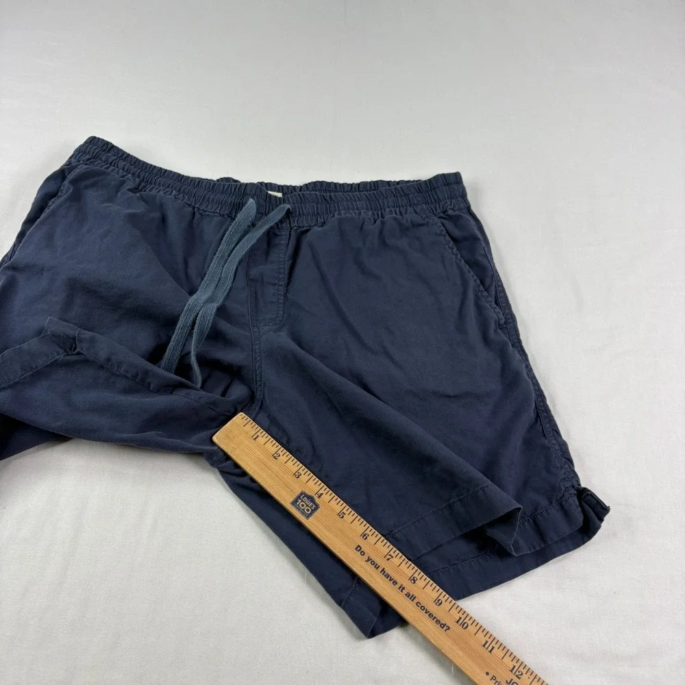 Faherty Shorts Mens XL Blue Casual Stretch Lounge Beach Preppy